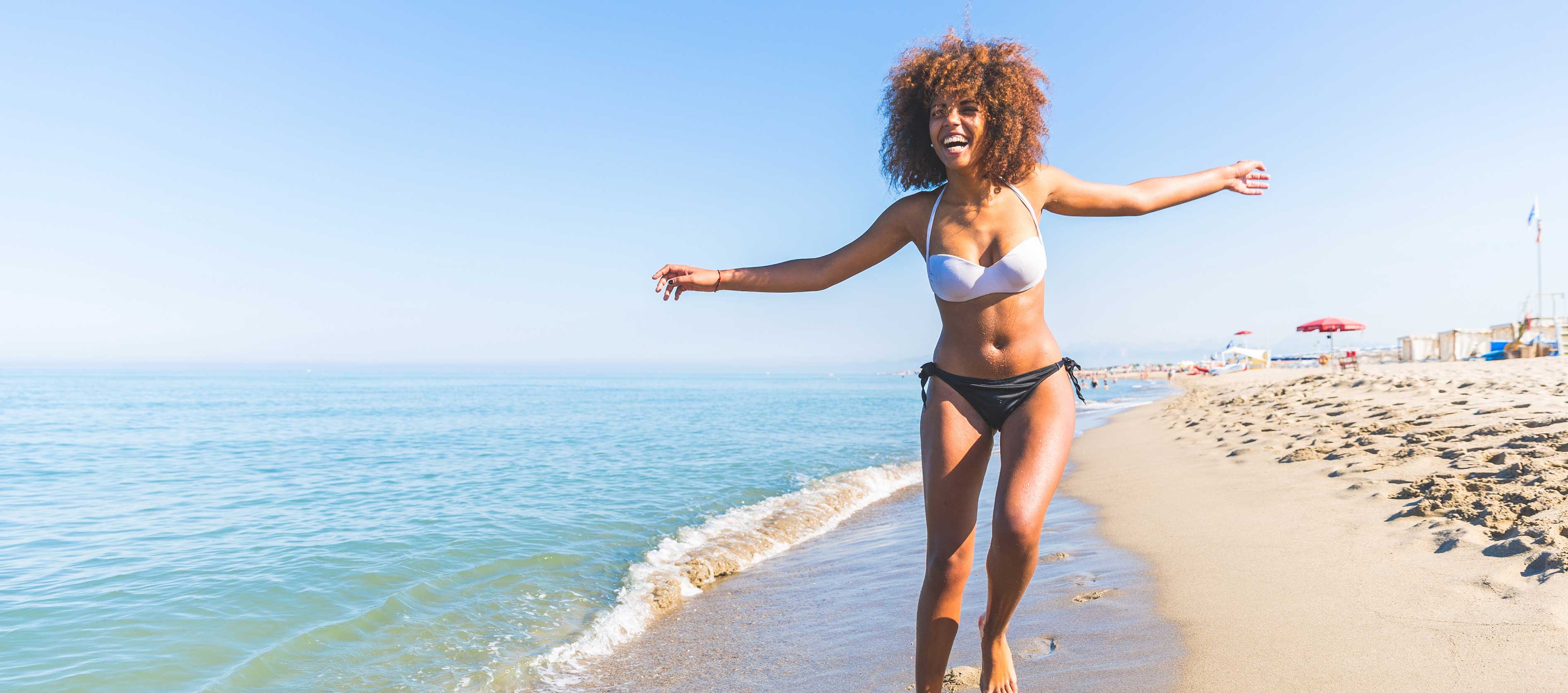 Woman with a fit body that you can achieve with FDA cleared CoolSculpting treatments