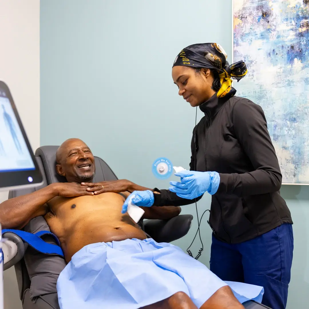 Personalized medical weight loss program in Atlanta featuring custom nutrition plans and clinical body composition analysis at Bodenvy